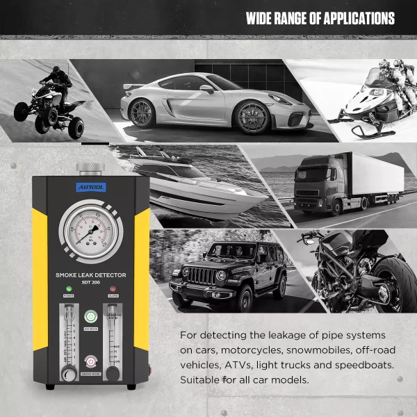 Autool SDT206 – Automotive Smoke Machine - Image 5